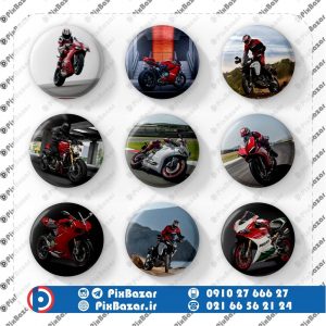 پیکسل طرح موتور Ducati